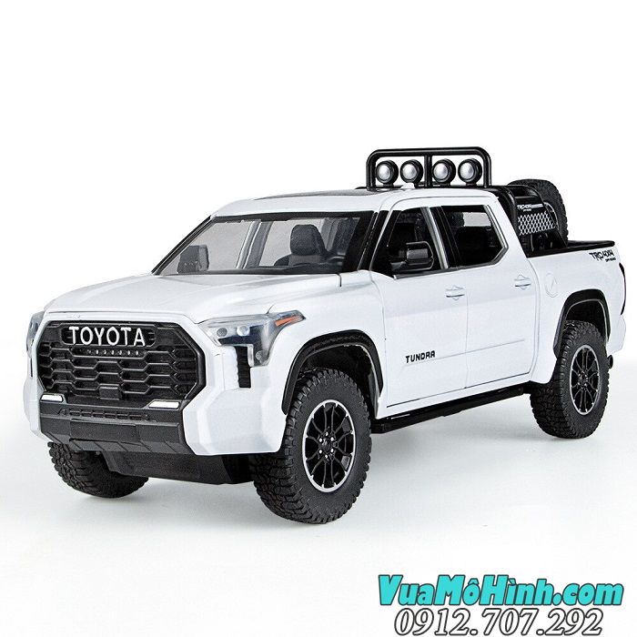 Mô hình xe ô tô Toyota Tundra pickup phiên bản 2023 tỉ lệ 1/24 