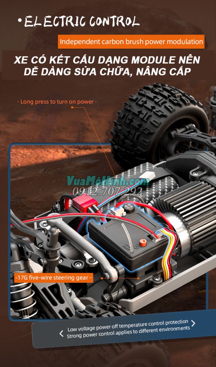 xe ô tô mô hình địa hình điều khiển từ xa tốc độ cao hardcore-i8 SCY 18102 18101 rc car suchiyu