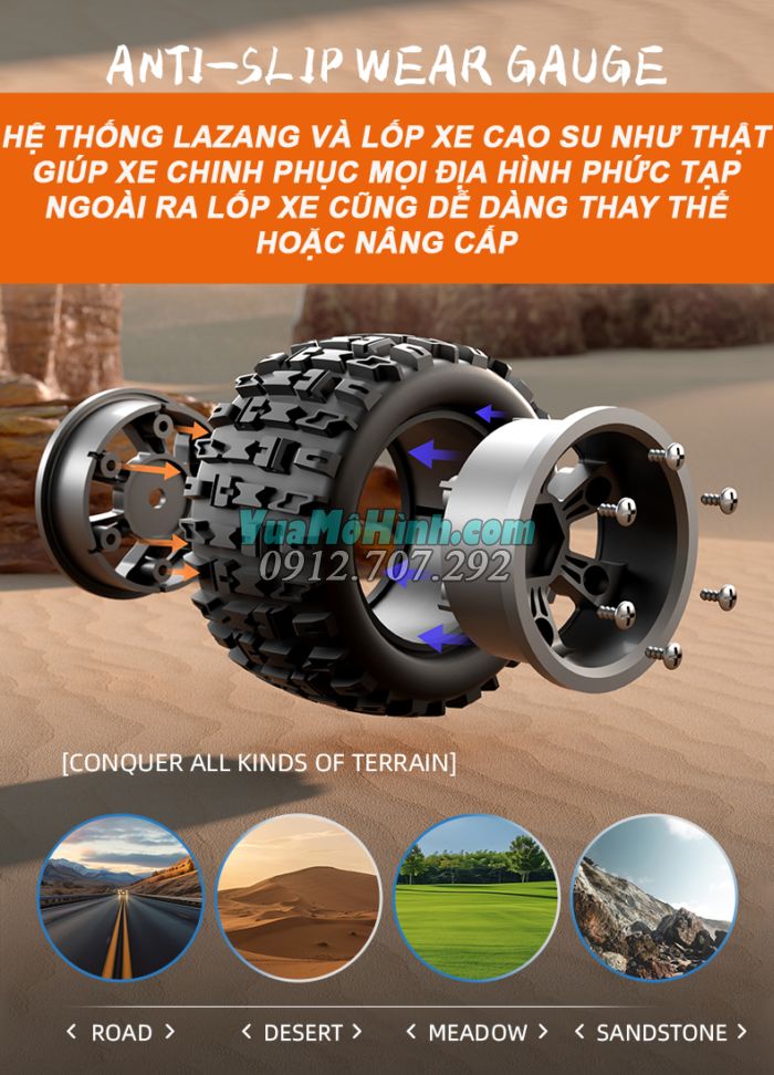 xe ô tô mô hình địa hình điều khiển từ xa tốc độ cao hardcore-i8 SCY 18102 18101 rc car suchiyu