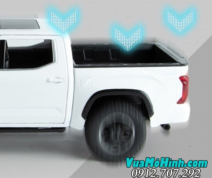 Mô hình xe ô tô Toyota Tundra pickup phiên bản 2023 tỉ lệ 1/24 