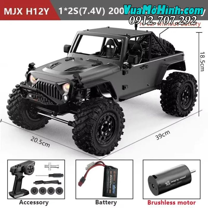 Xe điều khiển từ xa MJX Hyper Go H12Y/H12Y+ Rc