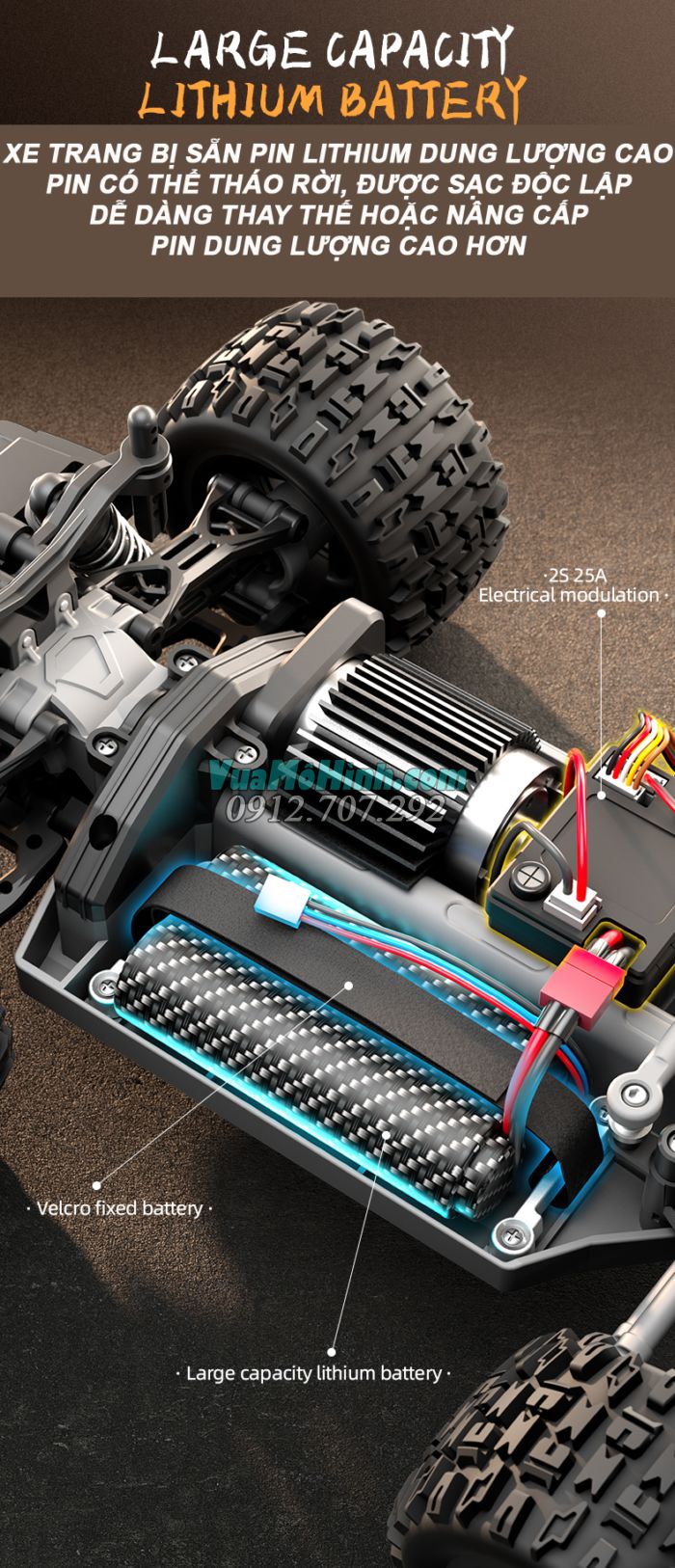 xe ô tô mô hình địa hình điều khiển từ xa tốc độ cao hardcore-i8 SCY 18102 18101 rc car suchiyu