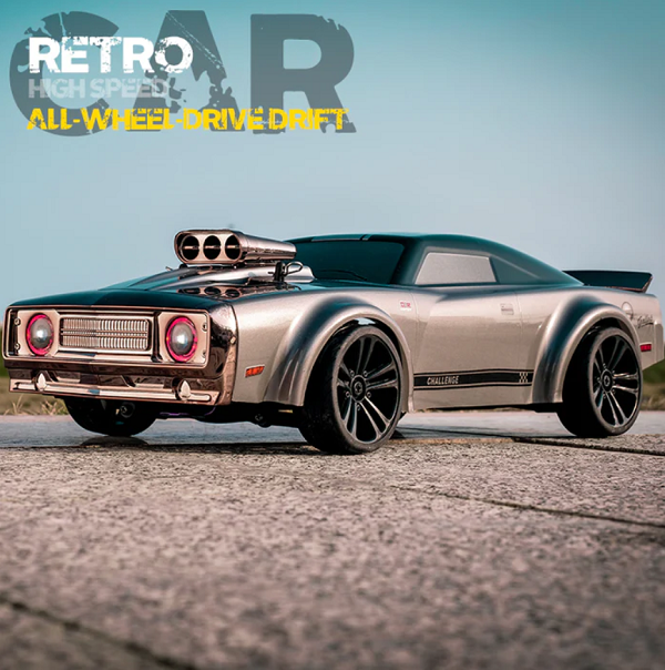 Xe drift điều khiển từ xa SUCHIYU SCY 16303 RC tỉ lệ 1/16 4WD Retro Muscle Car RTR