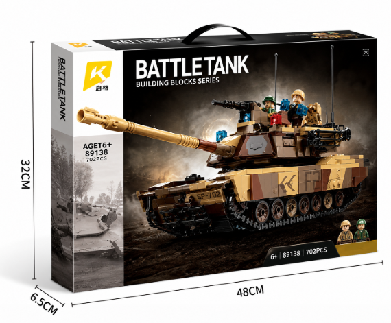 Bộ xếp hình lắp ghép lego xe tăng chiến đấu Battle Tank Quân Sự Cao Cấp cho bé