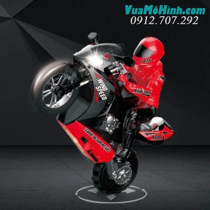 MT-801 MT801 MT 801 HC-801 HC801 HC 801 STUNT MOTORCYCLE xe mô tô motor moto mo to gắn máy hai bánh điều khiển từ xa 
