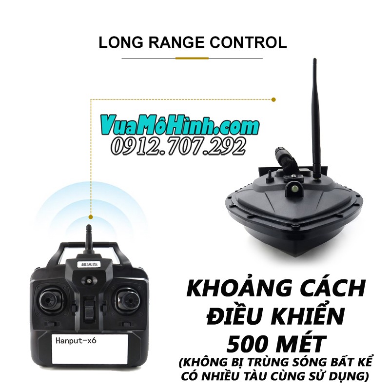 Tàu thả thính điều khiển từ xa Flytec 2011-5 , thuyền câu thả thính xa bờ