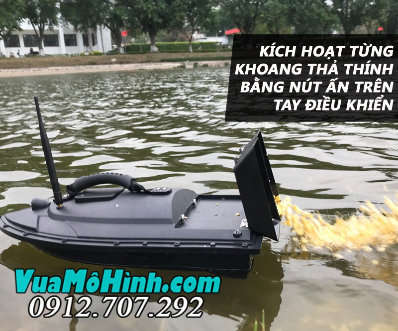 Tàu thả thính điều khiển từ xa Flytec 2011-5 , thuyền câu thả thính xa bờ