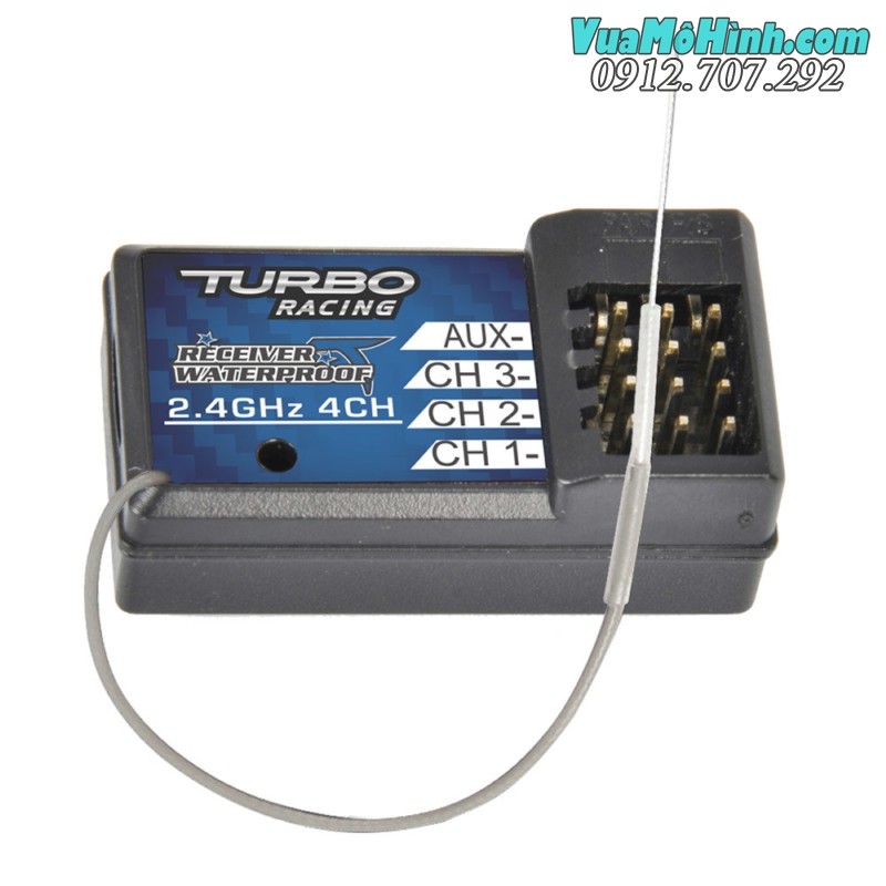 Tay điều khiển Turbo Racing 90102G 2 kênh 3 kênh dùng cho xe điều khiển và cano điều khiển