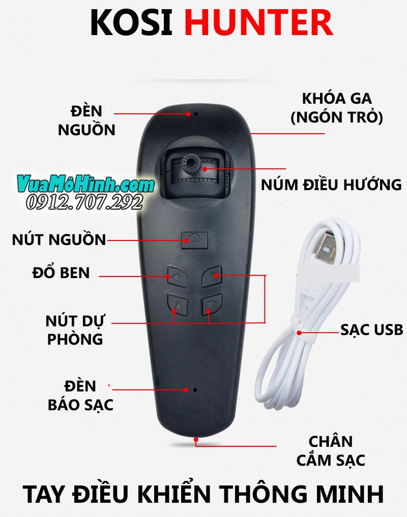 Tàu thả thính điều khiển từ xa Kosi Hunter , thuyền câu thả thính xa bờ
