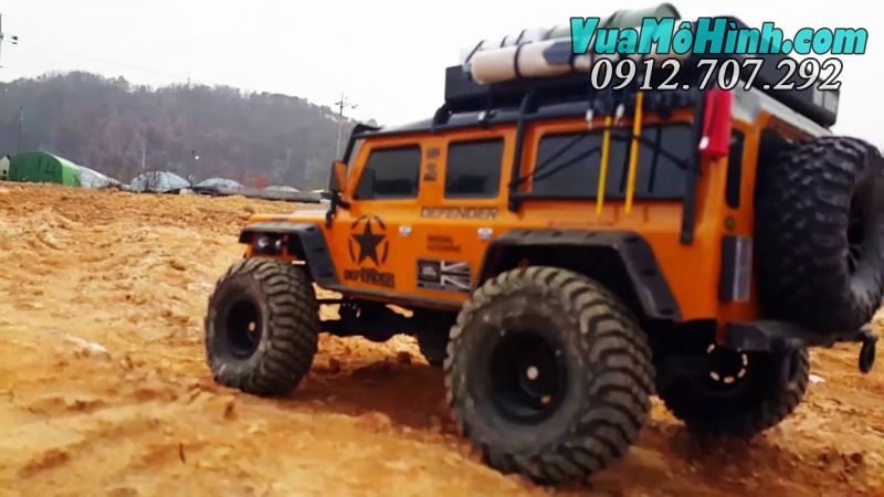 VRX RH1047 BF-4J DF-4J DF 4J Crawler xe địa hình điều khiển từ chống nước 1/10 4WD chính hãng