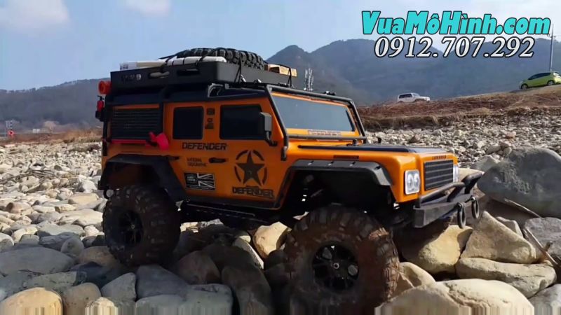 VRX RH1047 BF-4J DF-4J DF 4J Crawler xe địa hình điều khiển từ chống nước 1/10 4WD chính hãng