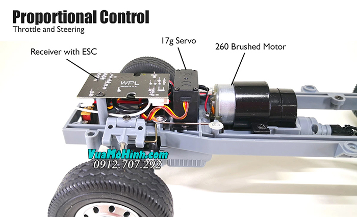 wpl d12 wpl d-12 mô hình xe ô tô tải suzuki su cóc 5 tạ carry truck chở hàng điều khiển từ xa