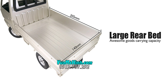 wpl d12 wpl d-12 mô hình xe ô tô tải suzuki su cóc 5 tạ carry truck chở hàng điều khiển từ xa