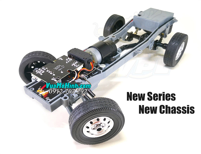 wpl d12 wpl d-12 mô hình xe ô tô tải suzuki su cóc 5 tạ carry truck chở hàng điều khiển từ xa