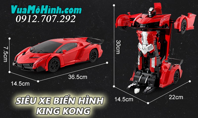 xe drift biến hình h688-2