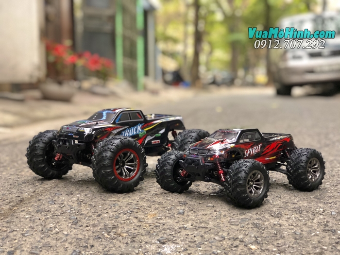 xe ô tô địa hình đua bán tải tốc độ cao điều khiển từ xa xlh xinlehong q901 q903 spirit truck racer phiên bản pro