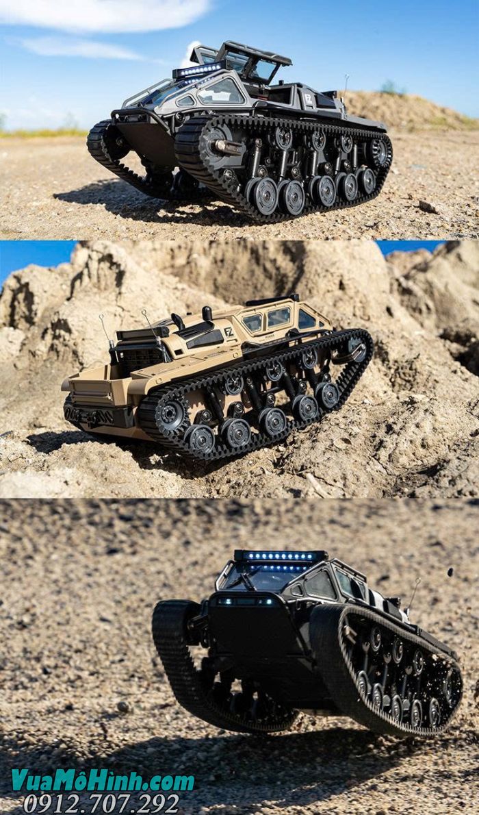 Xe điều khiển từ xa JJRC C8812 Ripsaw EV3-F4 tỷ lệ 1/16