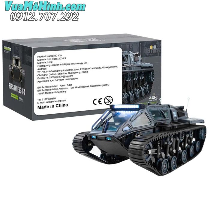 Xe điều khiển từ xa JJRC C8812 Ripsaw EV3-F4 tỷ lệ 1/16