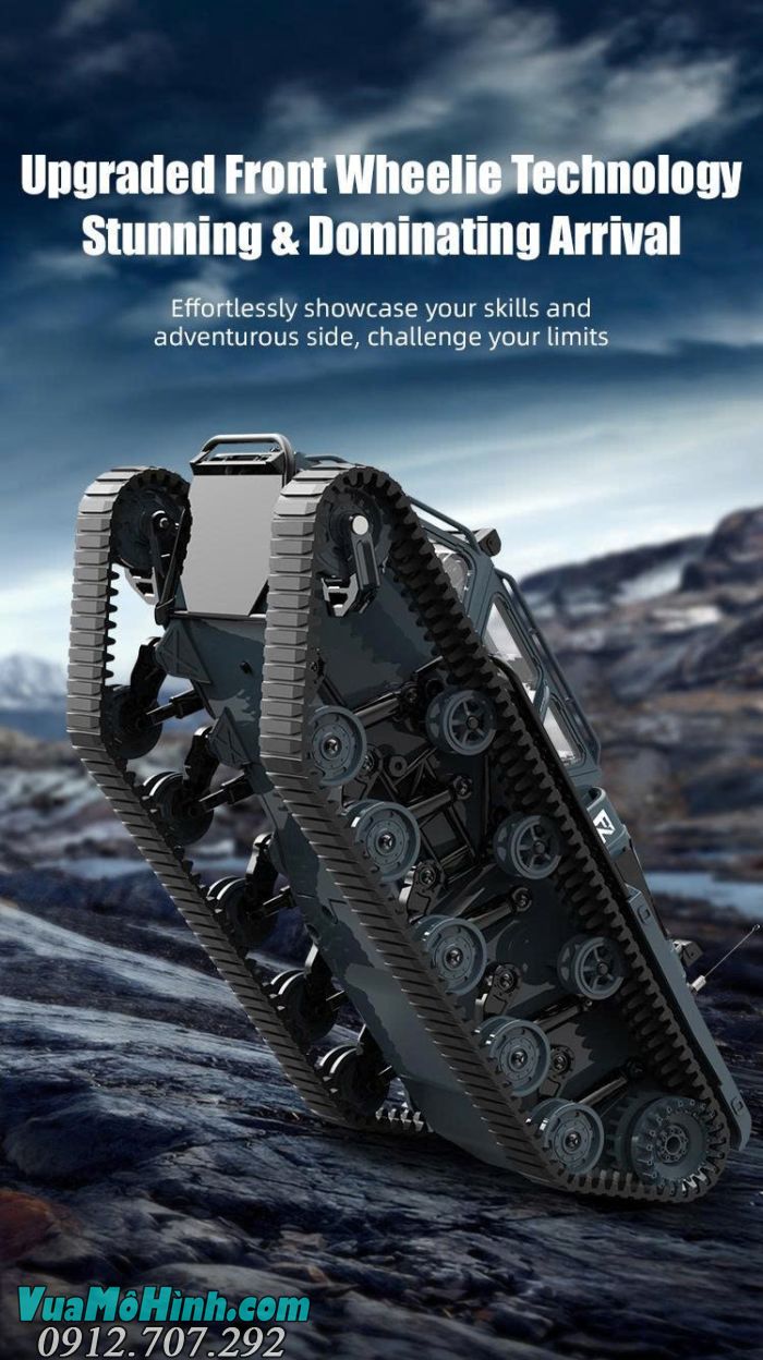 Xe điều khiển từ xa JJRC C8812 Ripsaw EV3-F4 tỷ lệ 1/16