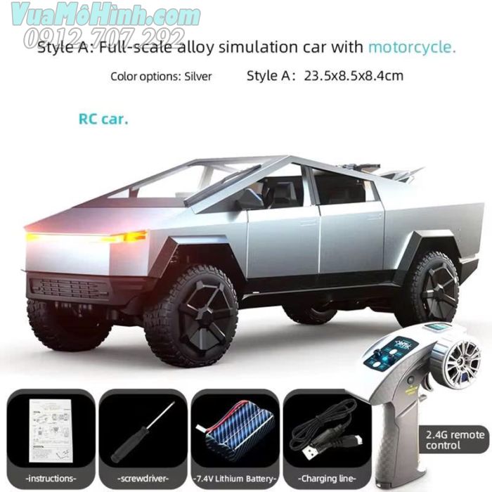 Xe địa hình điều khiển từ xa JJRC C8817 Phiên bản A 4WD Tỉ Lệ 1/24