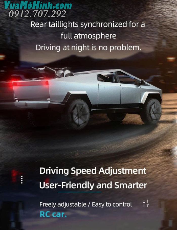 Xe địa hình điều khiển từ xa JJRC C8817 Phiên bản A 4WD Tỉ Lệ 1/24