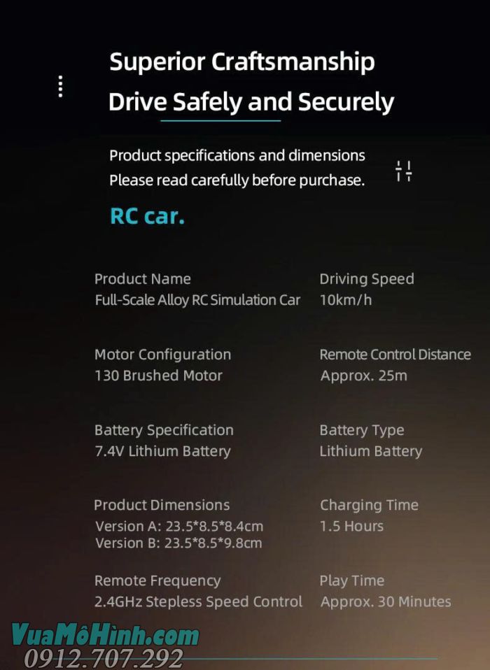 Xe địa hình điều khiển từ xa JJRC C8817 Phiên bản A 4WD Tỉ Lệ 1/24