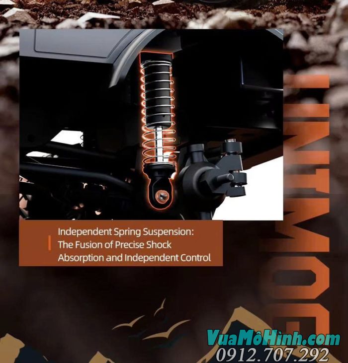 Xe địa hình điều khiển từ xa JJRC C8823 Unimog phiên bản cứu hộ tỉ lệ 1/18