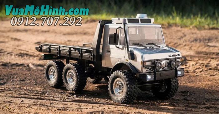 Xe địa hình điều khiển từ xa JJRC C8823 Unimog phiên bản cứu hộ tỉ lệ 1/18