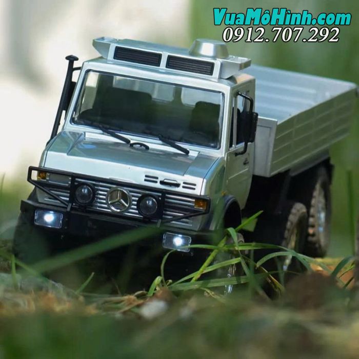 Xe tải điều khiển từ xa JJRC C8823 Unimog 6WD phiên bản có thùng tải