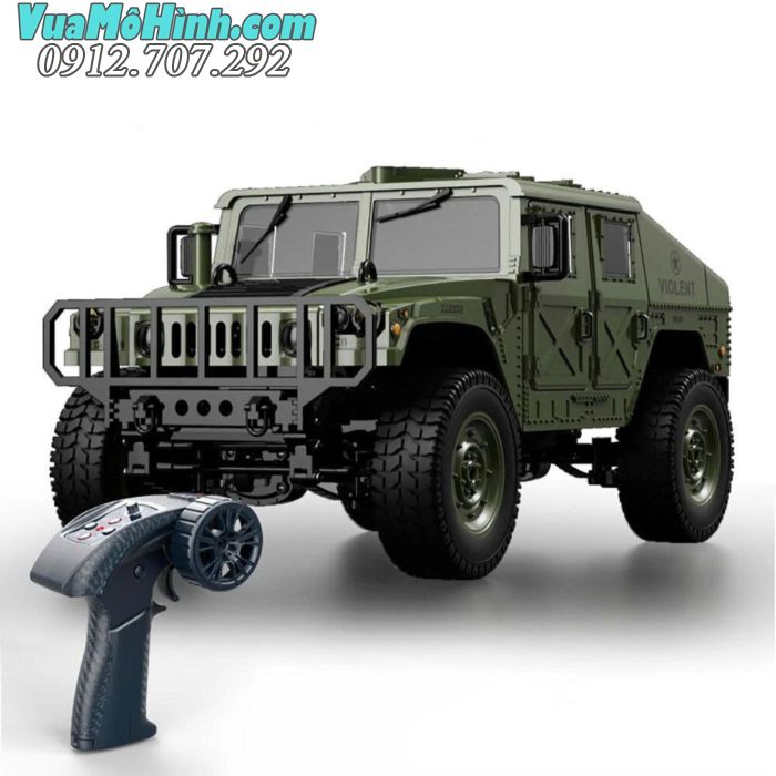 Xe điều khiển từ xa JJRC C8835 Hummer Jeep tỷ lệ 1/16 vượt địa hình