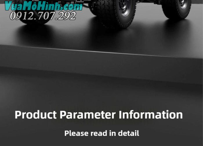Xe điều khiển từ xa JJRC C8835 Hummer Jeep tỷ lệ 1/16 vượt địa hình