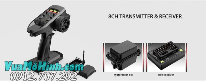 xe RC MJX Hyper Go H8P Ford Bronco R 1/8 chính hãng