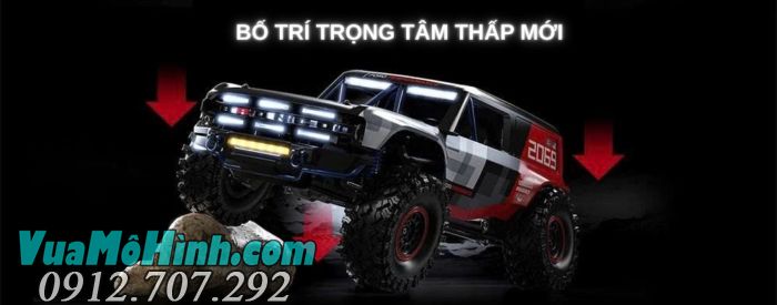 xe RC MJX Hyper Go H8P Ford Bronco R 1/8 chính hãng