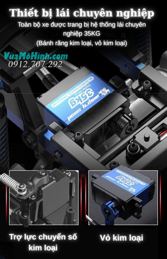 xe RC MJX Hyper Go H8P Ford Bronco R 1/8 chính hãng