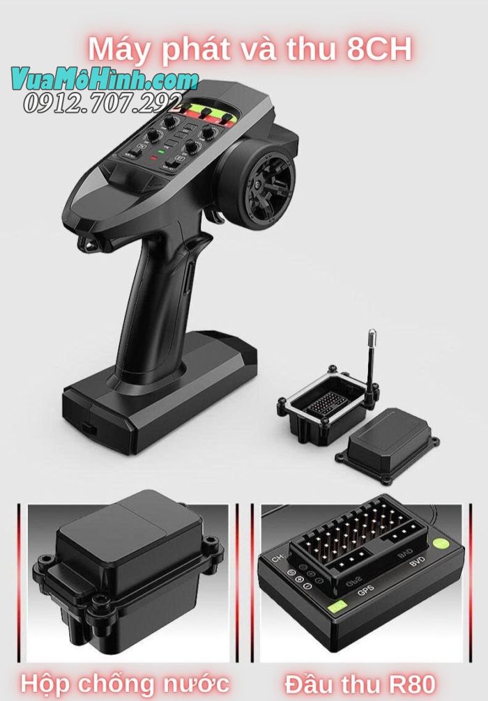 xe RC MJX Hyper Go H8P Ford Bronco R 1/8 chính hãng