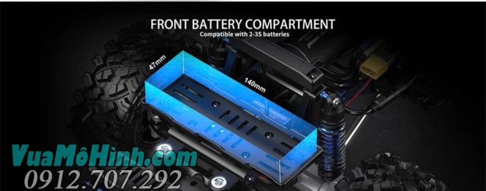 xe RC MJX Hyper Go H8P Ford Bronco R 1/8 chính hãng