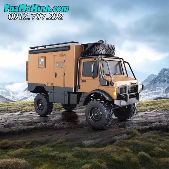 Xe địa hình điều khiển từ xa MN333 Unimog U4000 tỉ lệ 1/18