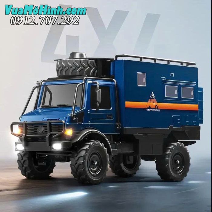 Xe địa hình điều khiển từ xa MN333 Unimog U4000 tỉ lệ 1/18