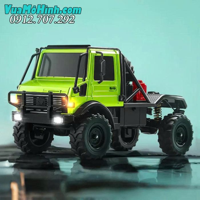 Xe địa hình điều khiển từ xa MN333 Unimog U4000 tỉ lệ 1/18