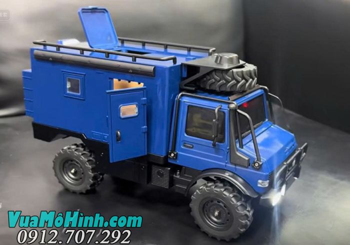 Xe địa hình điều khiển từ xa MN333 Unimog U4000 tỉ lệ 1/18