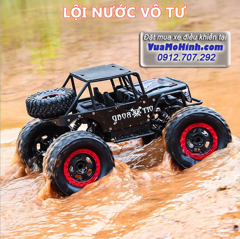 xe địa hình điều khiển từ xa rock crawler cỡ lớn