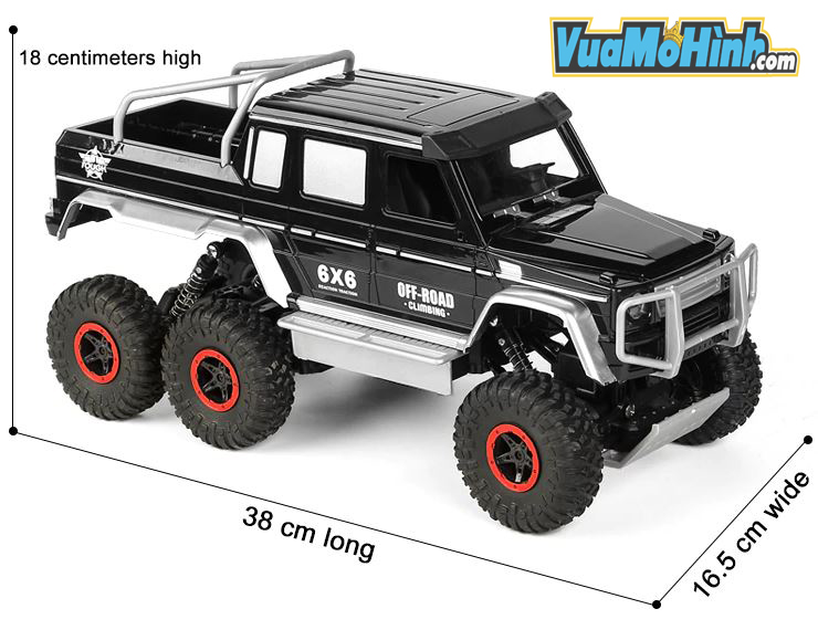 xe địa hình điều khiển từ xa rock defender