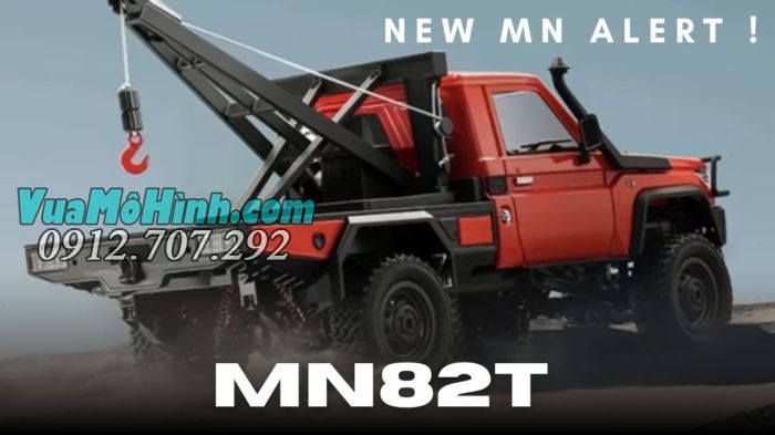 Xe mô hình điều khiển từ xa MN82 Pro MODEL MN82T 1/12 địa hình 4WD, bản nâng cấp siêu đẹp, chi tiết chân thực.