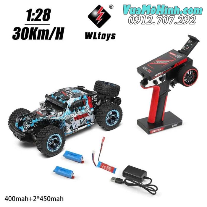 Xe điều khiển từ xa WLtoys 284161 1/28 4WD tốc độ 30km/h