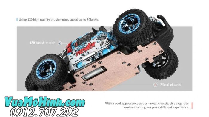 Xe điều khiển từ xa WLtoys 284161 1/28 4WD tốc độ 30km/h