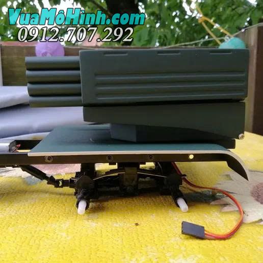 Xe điều khiển từ xa pháo phản lực WPL BM21 6x6 mô phỏng BM-21 Grad – biểu tượng pháo binh Việt Nam, tỉ lệ 1/16, có đèn LED và chi tiết chân thực