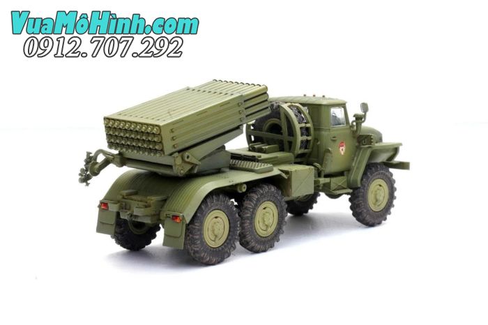 Xe điều khiển từ xa pháo phản lực WPL BM21 6x6 mô phỏng BM-21 Grad – biểu tượng pháo binh Việt Nam, tỉ lệ 1/16, có đèn LED và chi tiết chân thực