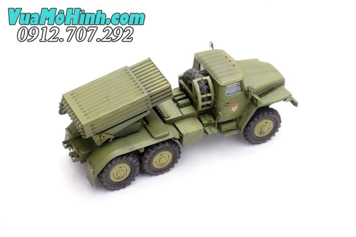 Xe điều khiển từ xa pháo phản lực WPL BM21 6x6 mô phỏng BM-21 Grad – biểu tượng pháo binh Việt Nam, tỉ lệ 1/16, có đèn LED và chi tiết chân thực