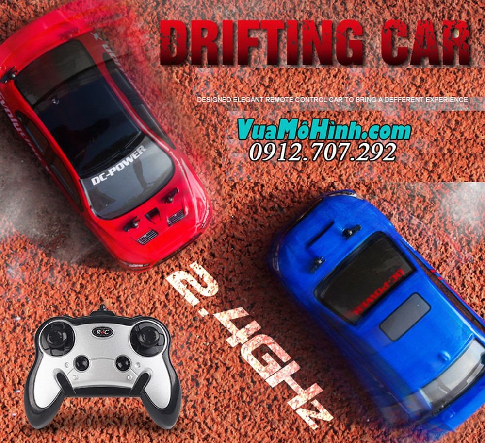xe drift tỷ lệ 1/24 điều hiển từ xa
