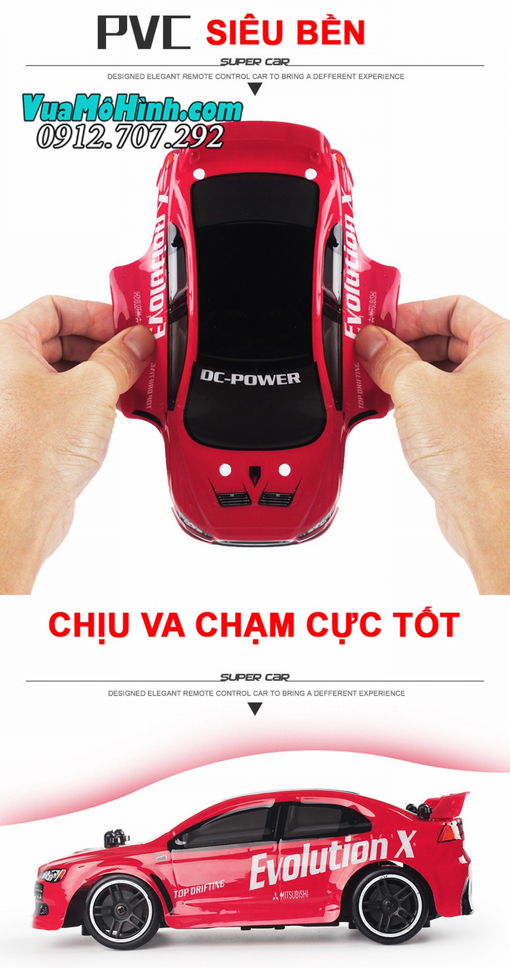 xe drift tỷ lệ 1/24 điều hiển từ xa